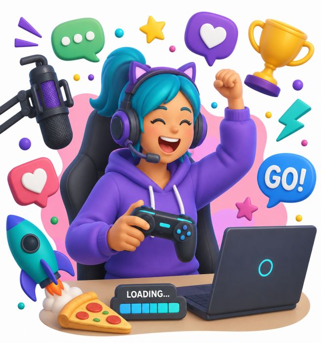 Une personne qui joue eux jeux vidéos